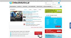 Desktop Screenshot of kluczdokariery.pl
